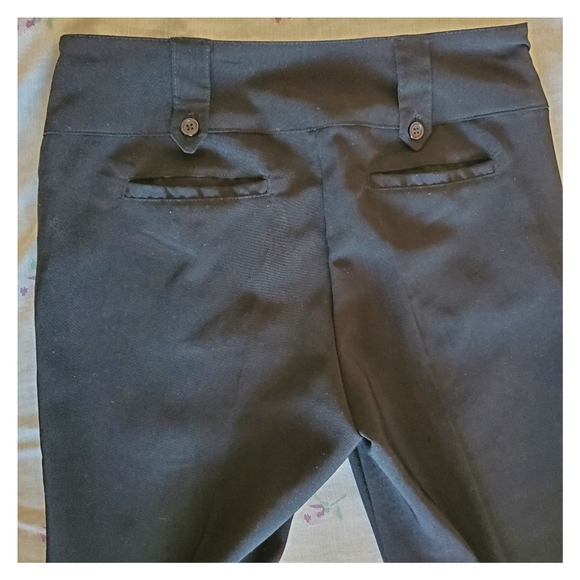 Black Bootcut Dress Pants Size 10-12 - Picture 9 of 14